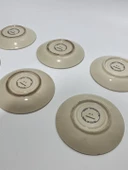 Seramik 6'lı Kahve Fincan Tabağı (Model 2) - 7