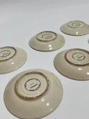 Seramik 6'lı Kahve Fincan Tabağı (Model 2) - 6