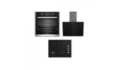 Grundig Gebd 12302 B+Gdsp 2474 Bb+Gıgl 622410 Siyah Ankastre Set - 1