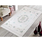 BAHARİYE HA RUBY 9661 MAVİ 155 X 230 CM SAÇAKLI MODERN HALI thumbnail 1