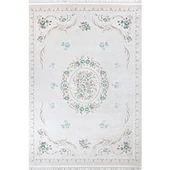 BAHARİYE HA RUBY 9661 MAVİ 155 X 230 CM SAÇAKLI MODERN HALI thumbnail 2