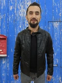 Erkek Motorcu Siyah Deri Mont&Ceket - 2
