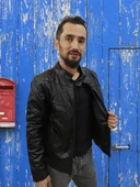 Erkek Motorcu Siyah Deri Mont&Ceket - 4