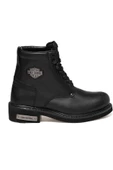 Harley Davidson Gibson Hakiki Deri Erkek Bot - 9