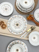 Porser Sunflower Yemek Takımı 6 Kişilik 24 Parça BNS24YKPRS1061 - 6