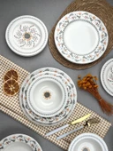 Porser Sunflower Yemek Takımı 6 Kişilik 24 Parça BNS24YKPRS1061 - 4