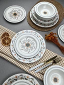 Porser Sunflower Yemek Takımı 6 Kişilik 24 Parça BNS24YKPRS1061 - 5