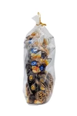 Ahşap Aborjin Üçlü Kedi Dekoratif Biblo No.1 16 cm - 11