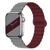 Apple Watch 10/11 42mm-38/40/41mm Kordon Double Color Magnetic Strap BH52 2/3/4/5/6/se/7/8/9 - 1
