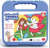 Educa 20 Parça Kırmızı Başlıklı Kız Boyama Yapbozu 18210 - 1