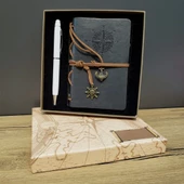 Defter Ve Kalem Kutulu Set - 1