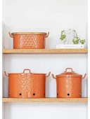 The Mia PZM0071 Prizma Ekmek Saklama Kabı Terracota 40x22x18 Cm - 3