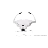 5 Lens 1.0x3.5x, 2led Işıklı  Ile Ayarlanabilir Gözlük Büyüteç9892b2 thumbnail 7