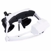 Kuyumcu,saat Onarım Için 10x15x20x25x Mercekli Gözlük Büyüteç9892g3a - 2