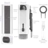 Çok Fonksıyonlu 7 In 1 Aırpods Klavye Ekran Kulaklık Temızleme Kıtı thumbnail 5