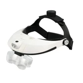 5 Mercekli Çok Fonksiyonlu, Başlık Tip Işıklı Büyüteç 81001h - 1