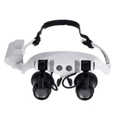 Kuyumcu,saat Onarım Için 10x15x20x25x Mercekli Gözlük Büyüteç9892g3a - 7