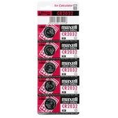 Maxell Cr2032 3v Lityum Düğme Pil 5'li Paket - 1