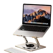 Stant  Ergonomik Dayanıklı Hava Aldıran 360 Derece Dönebilen Laptop Standı - 1