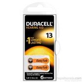 Duracell 13 Numara 6 Lı İşitme Cihazı Pili - 1