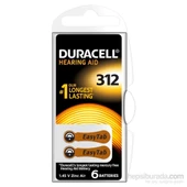 Duracell 312 Numara 6 Lı İşitme Cihazı Pili - 1
