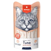 Wanpy Ton Balıklı Ve Somonlu Krema Kedi Ödülü 25X14gr - 1
