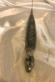 Çubuk Tütsülük İşlemeli Çelik Gümüş Yılan thumbnail 5