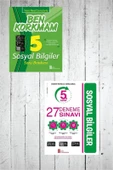 Ata 5.Sınıf Ben Korkmam Sosyal Bilgiler Soru Bankası -27 Deneme Sınavı - 1