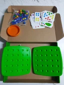 Periboia Minik Boncuklar Eğitici Boncuk Dizme Kutu Oyunu 3+ Yaş Aktivite Oyunu Eğlence Kutusu - 4