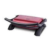 Aksu T28-E Tostadoy Granit Kırmızı 1800 W Tost Makinesi - 1
