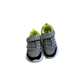 Jump 29183 Gri-Sarı Fuspetli Cırtlı Çok Hafif Bebe Spor Ayakkabı - 8