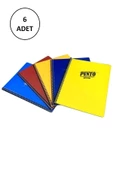 GIPTA Punto Spiral Pp Kapak Defter (a4) 180 Yaprak ( Çizgili ) 6 Adet - 1