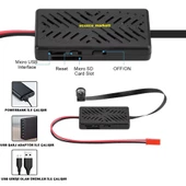 MİNİ GÜVENLİK WİFİ KAMERA (UZAKTAN İZLEME-SES DİNLEME-HAFIZA KART KAYIT-HAREKET ALGILAMA) - 2