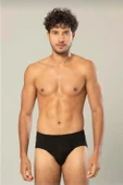 ERDEM 1300 ERKEK PENYE SLİP KÜLOT 6 ADET  SİYAH 2XL - 1