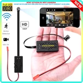 MİNİ GÜVENLİK WİFİ KAMERA (UZAKTAN İZLEME-SES DİNLEME-HAFIZA KART KAYIT-HAREKET ALGILAMA) - 1