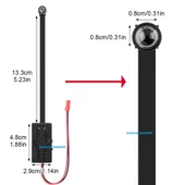 MİNİ GÜVENLİK WİFİ KAMERA (UZAKTAN İZLEME-SES DİNLEME-HAFIZA KART KAYIT-HAREKET ALGILAMA) - 4