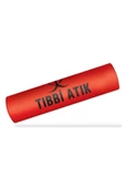 Orta Boy 55 x 60 cm 300 gr 10 lu Rulo x 1 Paket = 10 Adet (Kırmızı-Siyah Baskılı) - 1