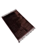 Royam Lüx Kalın Yumuşak Kaymaz Taban Peluş Seccade 80 X 120 - 11