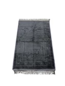 Royam Lüx Kalın Yumuşak Kaymaz Taban Peluş Seccade 80 X 120 - 2