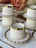 Sembol Daisy Çay ve Nescafe Takımı 6 Kişilik 180 cc PUREBONE-276 - 2