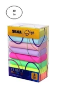 Silka Curved Rainbow 8 Li Silgi 30'lu - 1