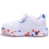 Vicco Monaco 346F24K304 Beyaz Mavi Ortopedik Günlük Erkek Çocuk Spor Ayakkabı thumbnail 3