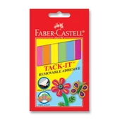 Faber Castell Tack-it Hamur Yapıştırıcı 50 gr Karışık Renkli - 1