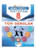 8.Sınıf Tüm Dersler Konu Özetli Video Çözümlü Test Kitabı Evrensel İletişim Yayınları - 1