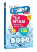 LGS 1. Dönem Video Çözümlü Tüm Dersler Soru Bankası Evrensel İletişim Yayınları - 1