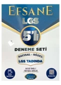 8. Sınıf LGS Sayısal Sözel Tamamı Video Çözümlü 5 Deneme Efsane Yayınları - 1
