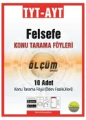 TYT AYT Felsefe Konu Tarama Föyleri Ölçüm Serisi 10 Fasikül Pano Yayınları - 1