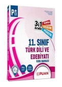 11. Sınıf Türk Dili ve Edebiyatı 3`ü 1 Arada Soru Bankası Puan Yayınları - 1