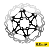 EzMTB 160 mm Bisiklet Disk Fren Rotoru 160mm 6 Vida MTB Performans Rotor Siyah - 1