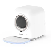 Xenon Smart Akıllı Otomatik Kedi Tuvaleti 60L Koku ve UV Sterilizasyonu Mobil App ile Kontrollü Kum Kabı X8620 - 5